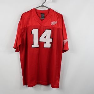 Vintage PRO EDGE Mens Detroit Red Wings Jersey 14